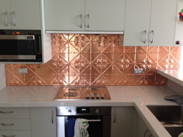 flinders copper splashback after