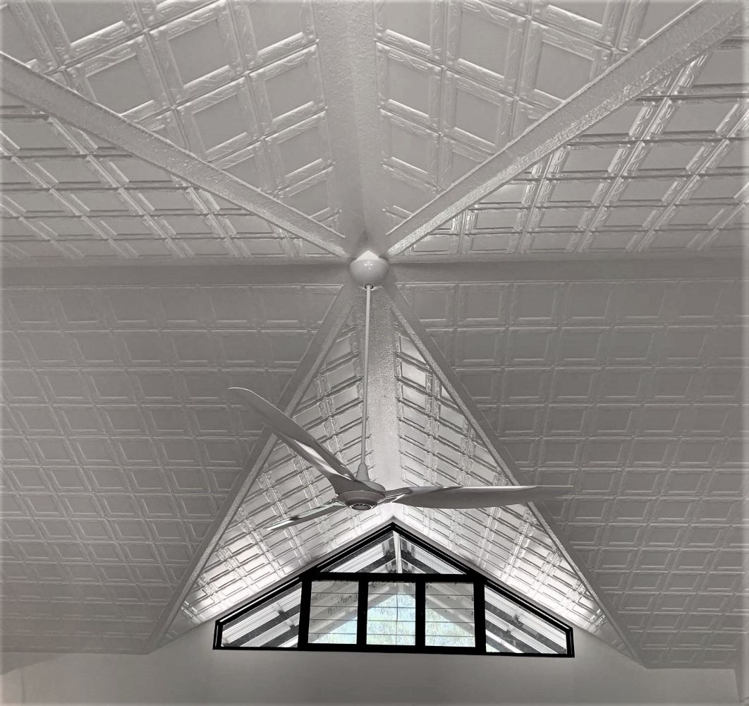 PRESSED METAL CATHEDRAL STYLE CEILING Darwin